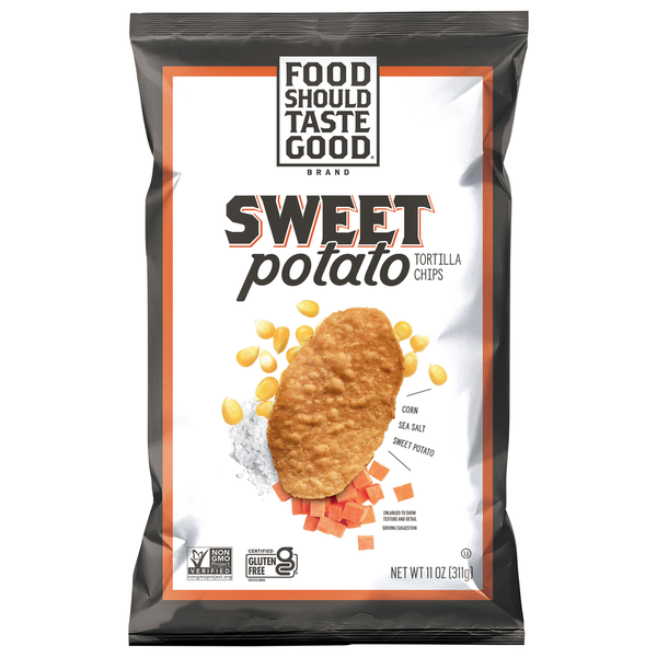 Food Should Taste Good Tortilla Chips, Sweet Potato