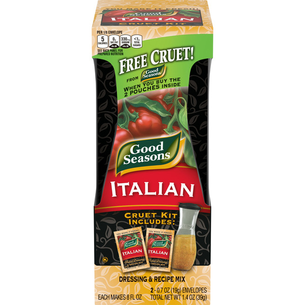 how long does good seasons italian dressing last in fridge Good Seasons Zesty Italian Dressing & Recipe Seasoning Mix