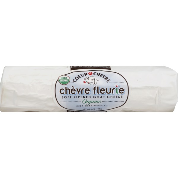 Coeur De Chevre Goat Cheese, Soft Ripened, Organic (6 oz) Instacart