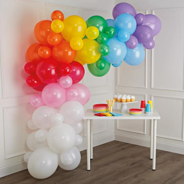 Celebrate It Balloon Garland - Rainbow - 10'