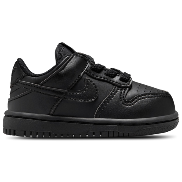 Nike Boys' Toddler Dunk Low N BTE Basketball Shoes, Size 4 - Black/Black