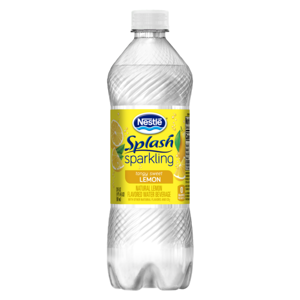 Nestle Lemon Sparkling Water (20 oz) Instacart