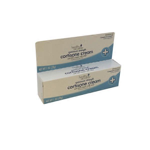 Healthy Accents Cortisone antiitch Cream (1 oz) Instacart