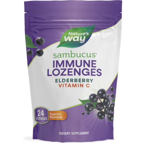 Nature's Way Tropical Flavored Sambucus Elderberry Vitamin C
