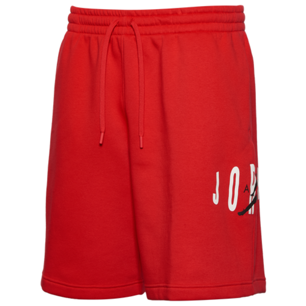 Jordan Men's Brooklyn GFX Oversized 11" Shorts, XXL - Red
