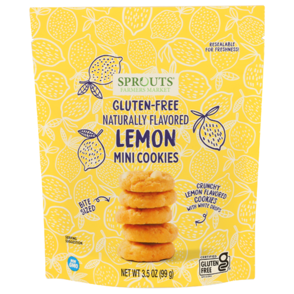 Sprouts Mini Lemon Cookies