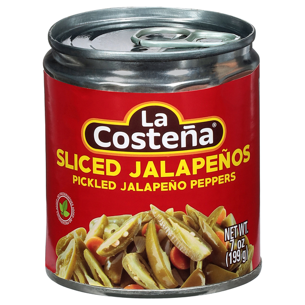 La Costeña Jalapenos, Sliced
