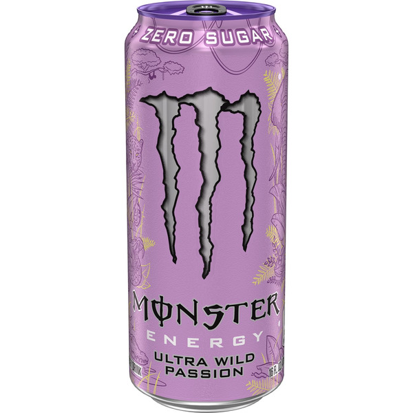 H-E-B Monster Zero Sugar Ultra Wild Passion Energy Drink Same-Day