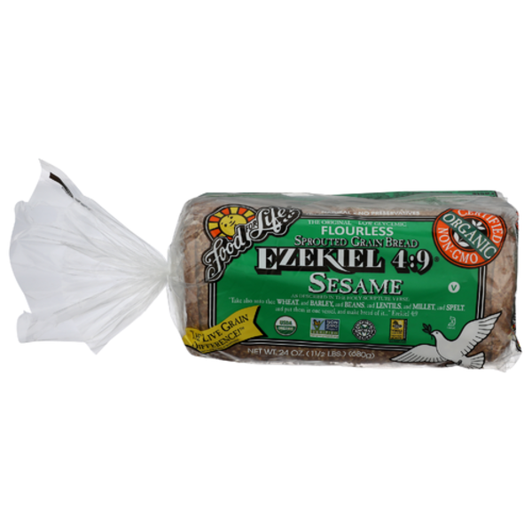 Food For Life Ezekiel 4:9 Organic Sesame Bread