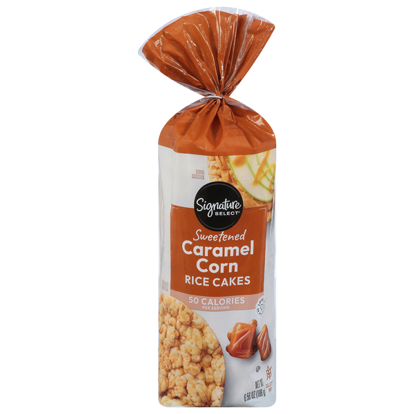Signature SELECT Rice Cakes, Gluten Free, Caramel Corn, Sweetened