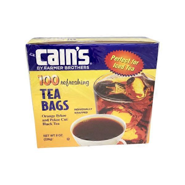 Cain's Orange Pekoe Cut Individual Black Tea Bags (100 ct) from Walmart ...