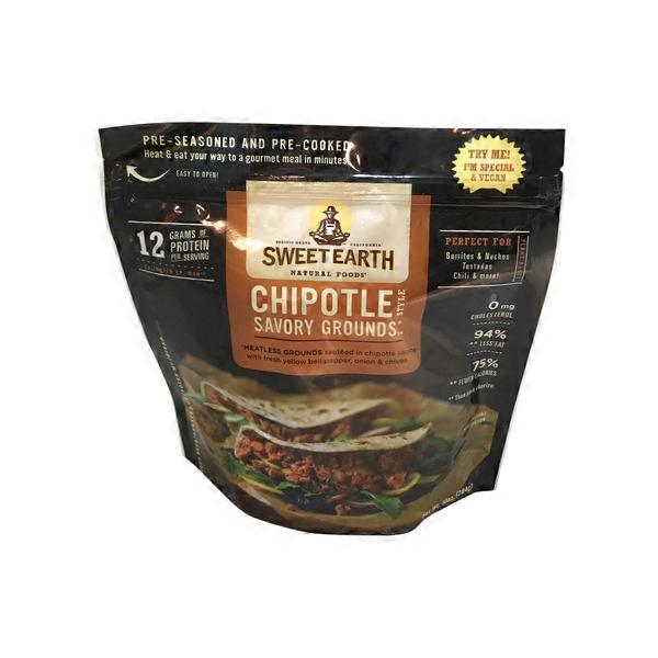 Sweet Earth Meatless Grounds, Chipotle Style (10 oz) Instacart