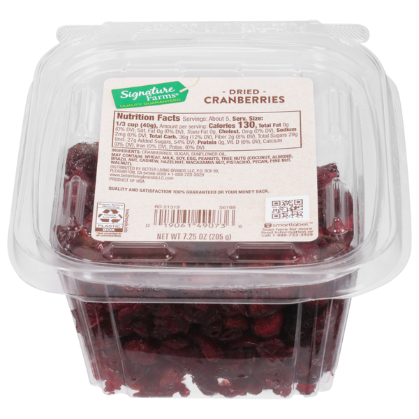 Cranberries, Dried