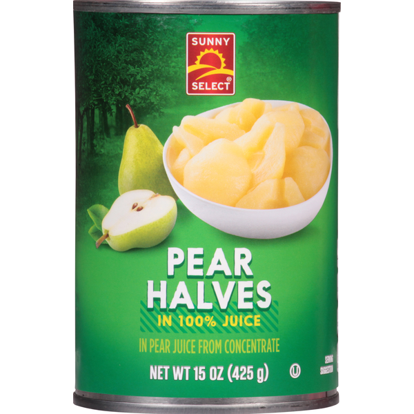 Sunny Select Pear Halves in 100% Juice Same-Day Delivery or Pickup