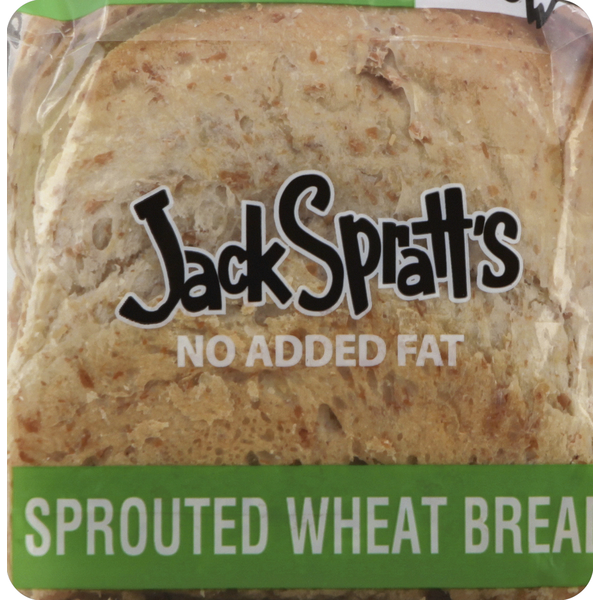 Jack Spratt's Wheat Bread, No Added Fat, Sprouted