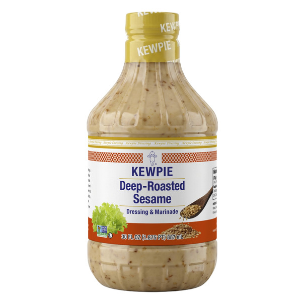 kewpie sesame dressing Deep Roasted Marinade Japanese Style 16.9 fl oz | Grocery Pickup & Delivery but also with meat and fish Kewpie Deep-Roasted Sesame Dressing and