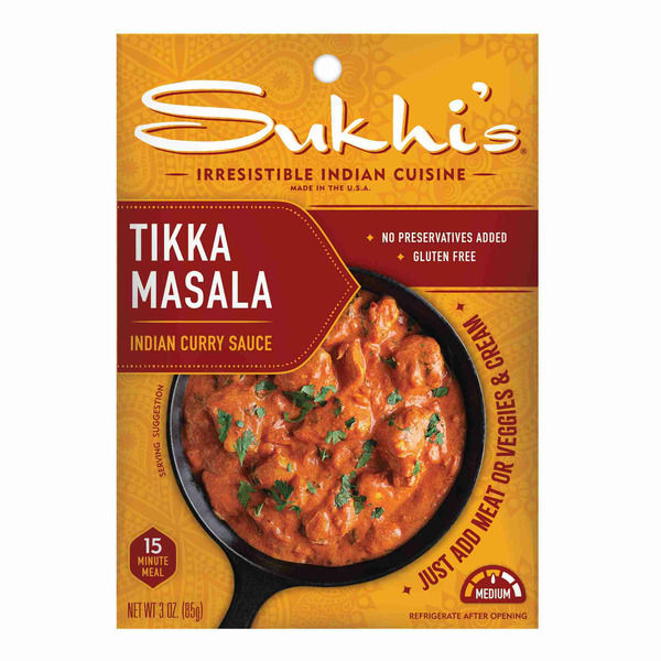 Sukhi's Tikka Masala Curry Paste Simmer Sauce
