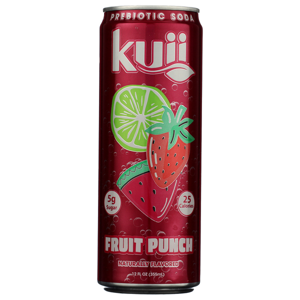 Kuii Prebiotic Soda Fruit Punch