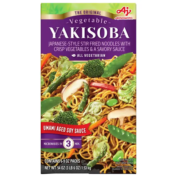 Vegetable Yakisoba, 6 x 9 oz