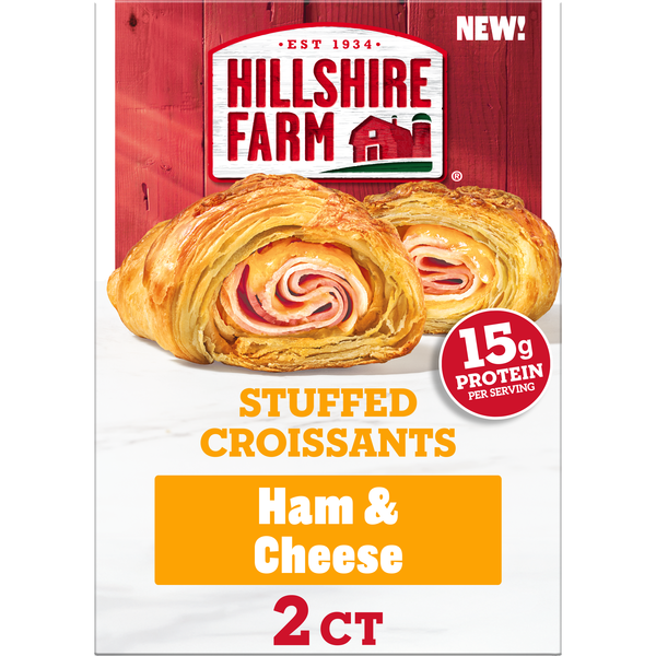 Hillshire Farm Ham & Cheese Stuffed Croissants, 2 ct
