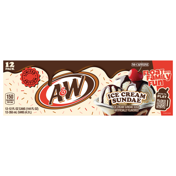A&W Ice Cream Sundae Soda Same-Day Delivery or Pickup | Lucky