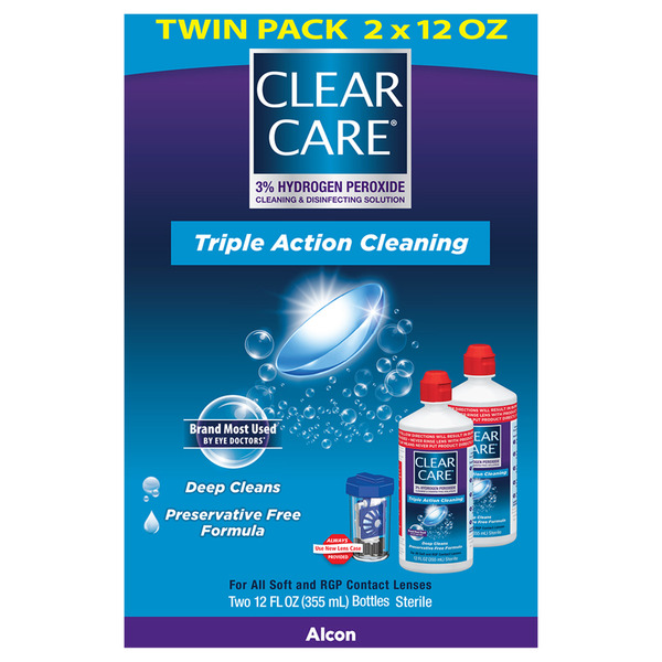 Alcon CLEAR CARE Cleaning & Disinfecting Solution Same-Day