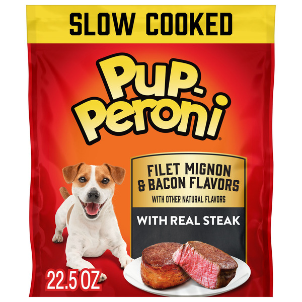 Pup-Peroni Filet Mignon & Bacon Flavor Dog Treats