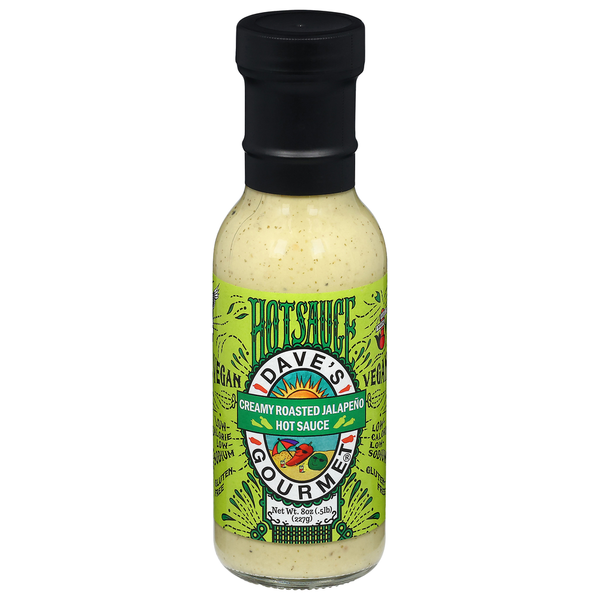 Dave's Gourmet Creamy Roasted Jalapeno Hot Sauce Same-Day Delivery