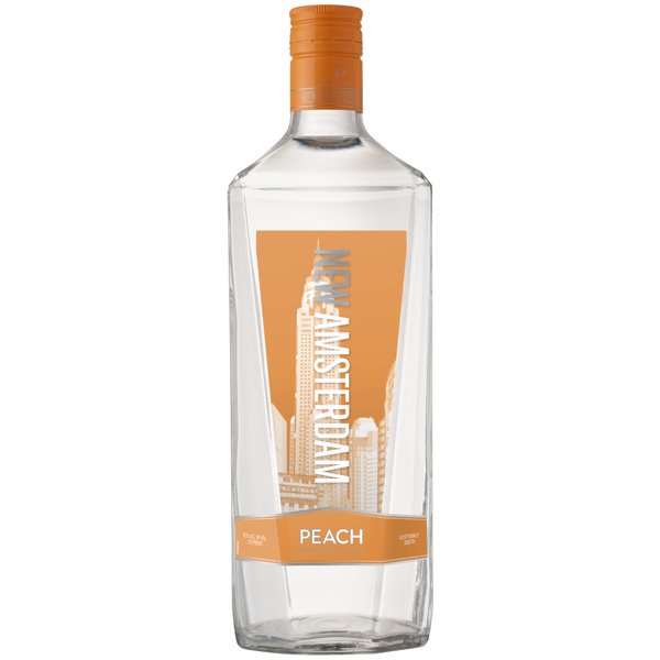 New Amsterdam Peach Flavored Vodka Same-Day Delivery or Pickup