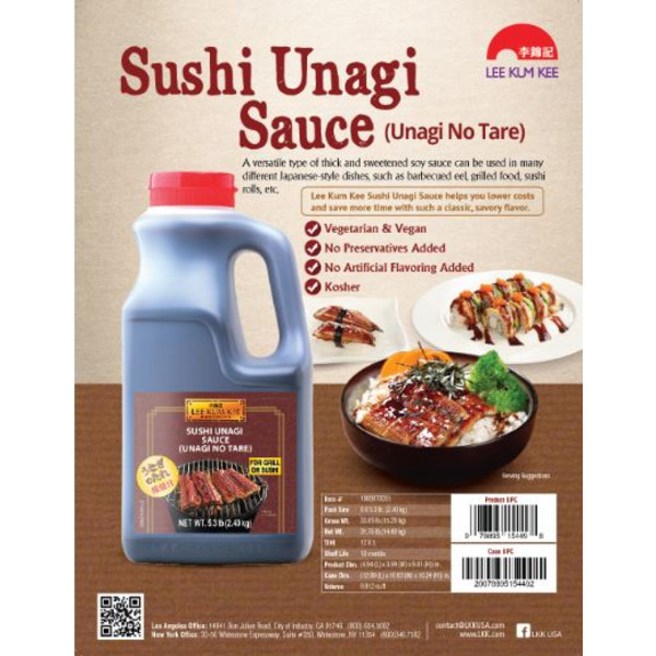 Lee Kum Kee - Sushi Unagi Sauce - 5.3 lbs