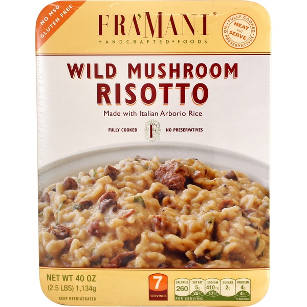 Fra'Mani Wild Mushroom Risotto (2.5 lb) from Costco Instacart