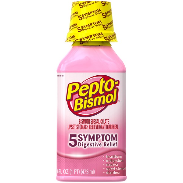 PeptoBismol MultiSymptom PeptoBismol Original Liquid 5 Symptom