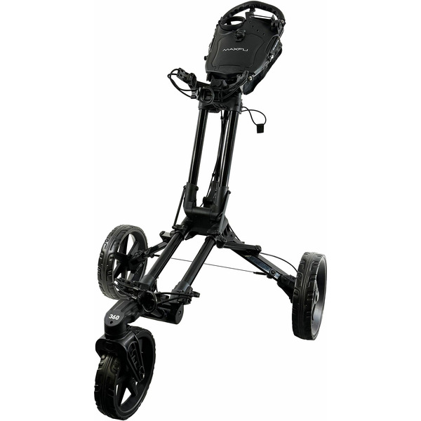 Maxfli 3-Wheel ATV Push Cart - Black