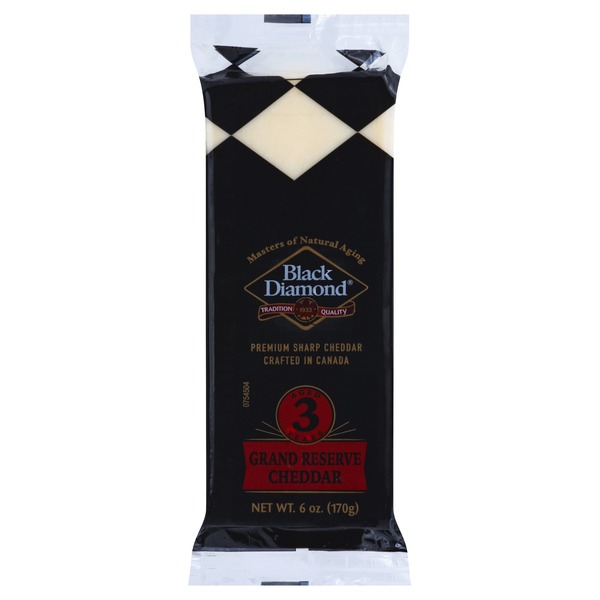 Black Diamond Grand Reserve 3 years aged Cheddar
