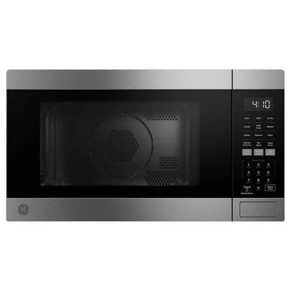 GE Convection Countertop Stainless Steel Microwave With Air Fry