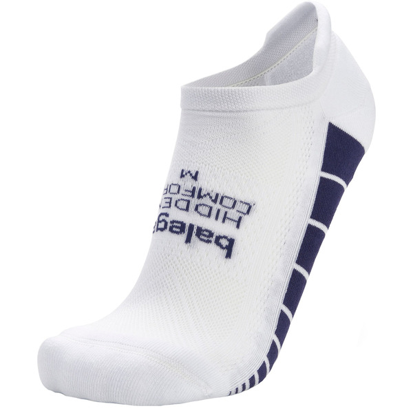 Balega Hidden Comfort No Show Running Socks, M - White