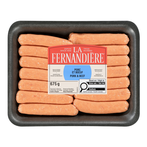 Metro La Fernandière Old Fashioned Pork & Beef Sausage Same-Day ...