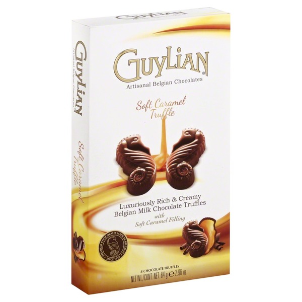 Guylian Chocolate, Artisanal Belgian, Soft Caramel Truffle, Box (2.96