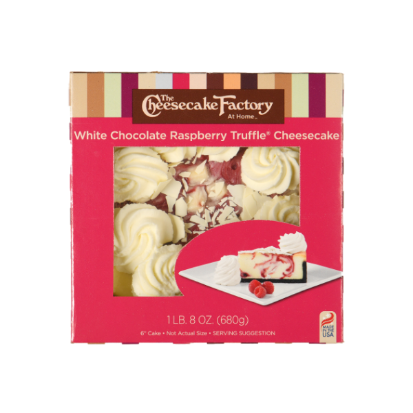 The Cheesecake Factory White Chocolate Raspberry Truffle