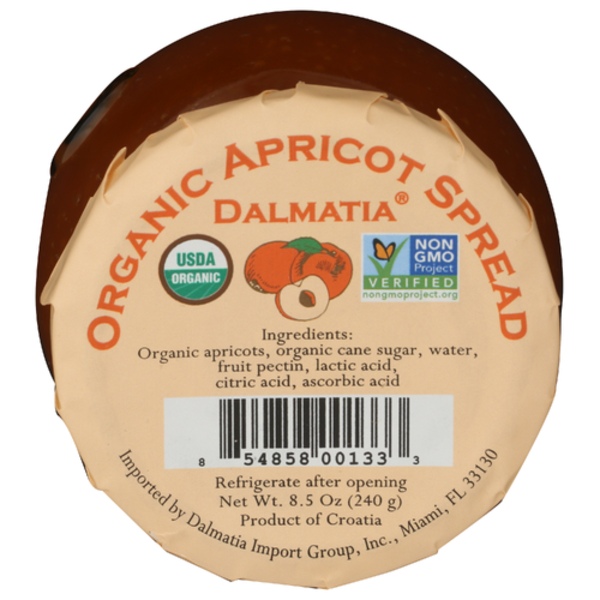 Dalmatia Organic Apricot Spread