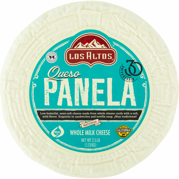 Smart & Final Los Altos Queso Panela, Mexican Soft Cheese, Pasteurized