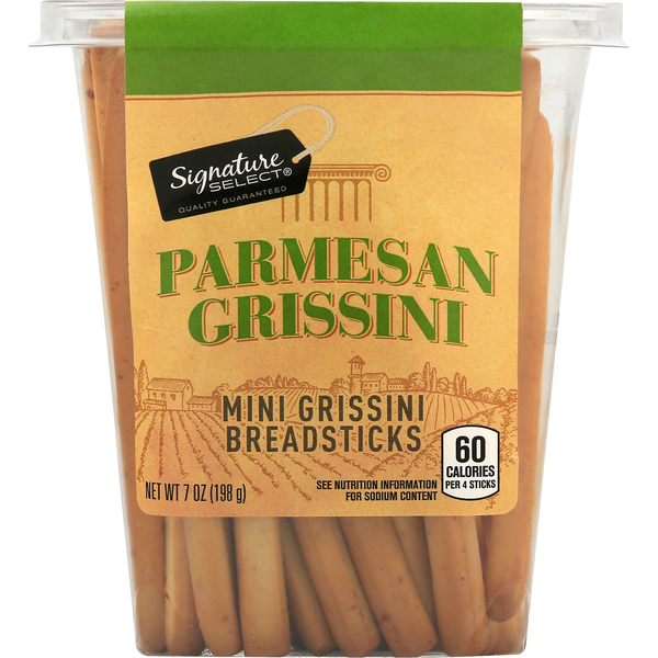 Signature Brands Breadsticks, Pamessan Grissini, Mini (7 oz) Instacart
