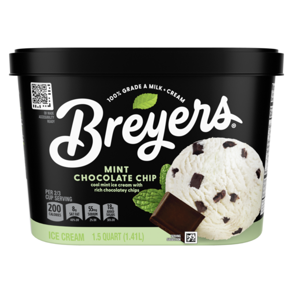 Breyers Ice Cream Mint Chocolate Chip