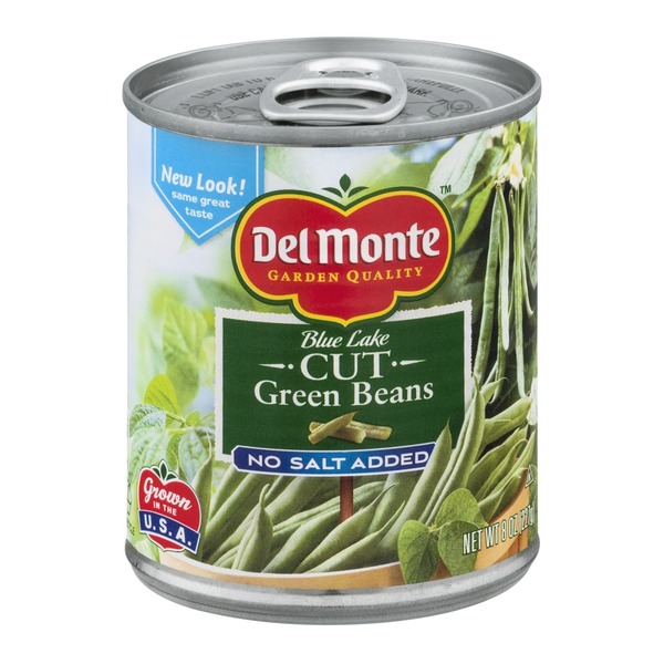 Del Monte Fresh Cut Blue Lake No Salt Added Cut Green Beans (8 oz) from