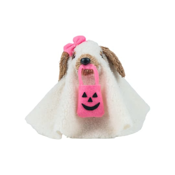 Ashland Lady Ghost Dog Decorative Figurine