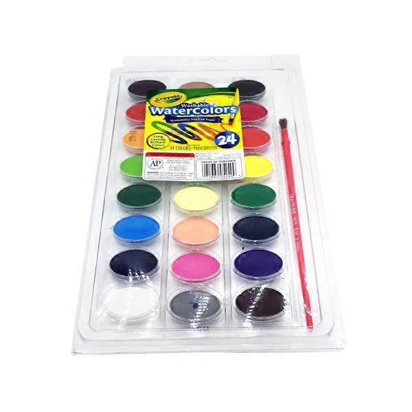Target Crayola Washable Watercolor Paints With Plastic Handled