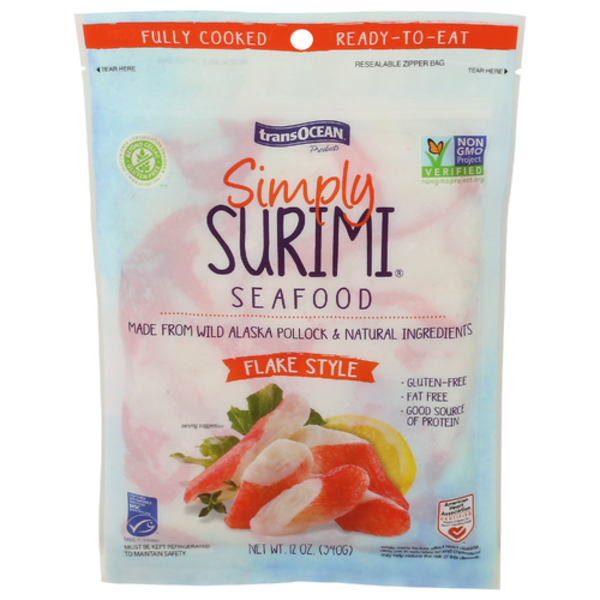 Transocean Flake Style Simply Surimi Seafood