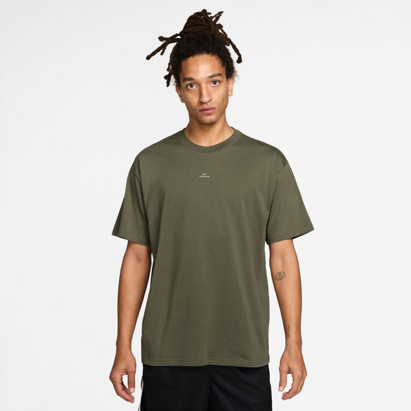 Nike Men's Dri-FIT Standard Issue Basketball T-Shirt, L - Medium Olive