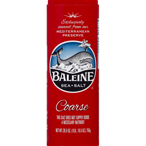 La Baleine Sea Salt, Coarse Same-Day Delivery or Pickup | The