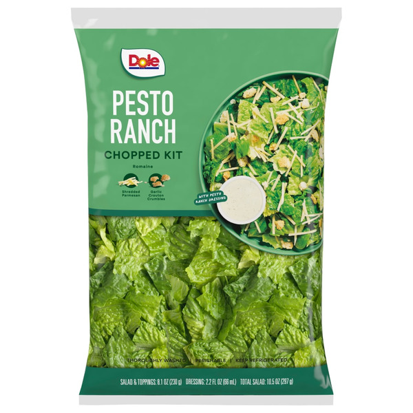 Kroger Dole Pesto Ranch Chopped Kit Same-Day Delivery or Pickup | Instacart
